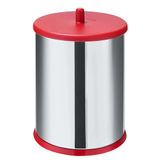 Lixeira Com Tampa 9,1l Simples Aço Inox Martinasso