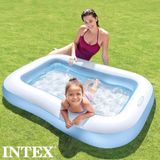 Piscina Infantil Inflável Retangular 90 Litros Intex