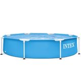 Piscina De Armação Metal Galvanizado 1.828l Intex