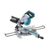 Serra De Esquadria Industrial 1400w Chave Coletor De Pó Esquadro Morsa Disco Ls0815fl 127v Makita