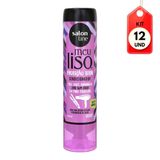 Kit C-12 Salon Line Meu Liso Proteção Total Condicionador 300ml