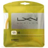 Corda Luxilon 4g Set Individual Cor Amarela Espessura 1.25mm