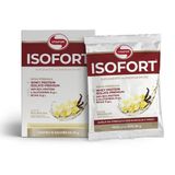 Whey Protein Isolado Isofort 15 Sachês 30g Vitafor Baunilha