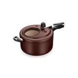 Panela De Pressão Superior Mta Visor Chocolate 6,0 Litros