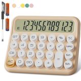 Calculadora Mecânica Decklit De 12 Dígitos Com Display Lcd De 5 Polegadas