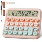 Calculadora Decklit Ecrã Lcd Mecânico De 12 Dígitos Com Inclinação De 15°