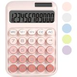 Calculadora Danrong Mechanical Switch De 12 Dígitos Com Botões Grandes
