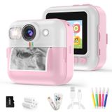 Câmera Infantil Bofidar Instant Print 1080p Com 3 Rolos De Papel