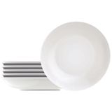 Prato Fundo De Porcelana Leonora 21cm 6 Unidades - Tramontina 96950/009