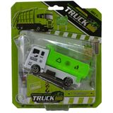 Caminhão Caçamba À Fricção 11 Cm N244125-0 Verde - Quanhe