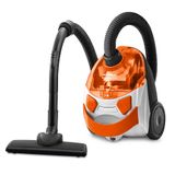 Aspirador De Pó Mondial Turbo Hepa Ap-15 Aspirador Po-127v-branco/laranja