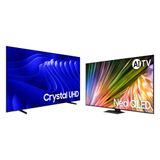 Smart Super Big Tv 98&quot; Crystal Uhd 4k 98du9000 2024 + Ai Tv 55&quot; Neo Qled 4k 55qn85d 2024 Combo
