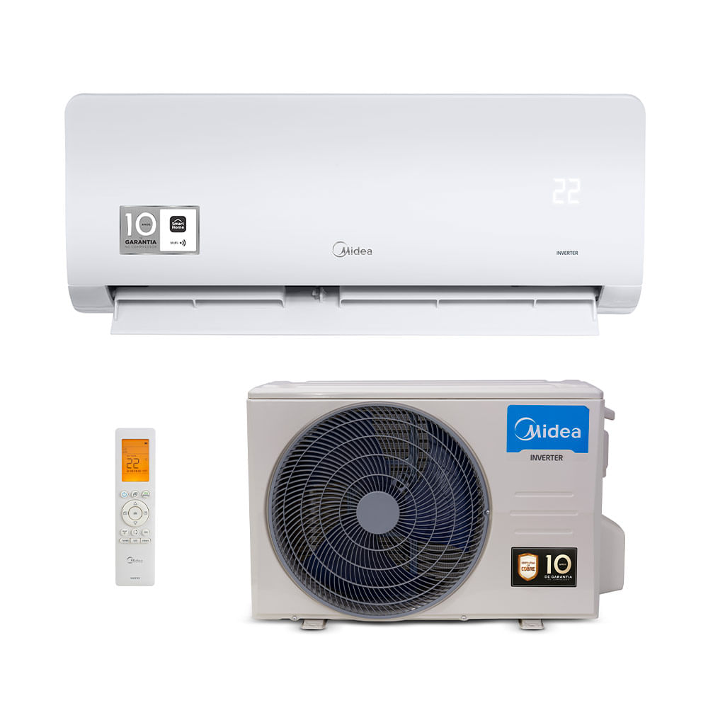 Ar Condicionado Split Hw Inverter Xtreme Save Connnect R-32 Springer Midea 12000 Btus Quente/frio 220v Monofásico 42agvqi12m5