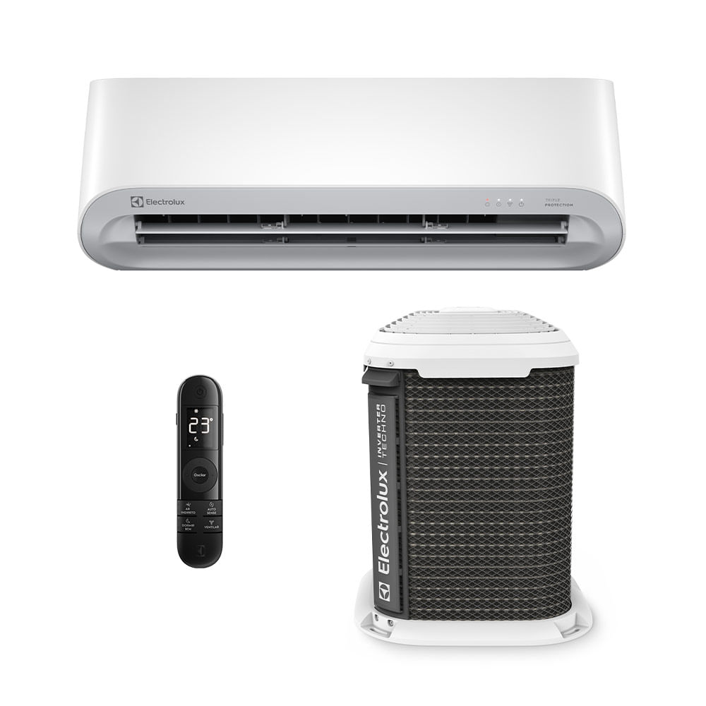 Ar Condicionado Split Hw Inverter R-32 Electrolux Color Adapt Wi-fi 12000 Btus Quente/frio 220v Yi12r