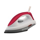 Ferro De Passar A Seco Black &amp; Decker F300 Com Base Antiaderente E Vinho