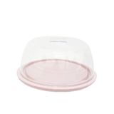Queijeira Elegance Com Tampa Rose - Micromax