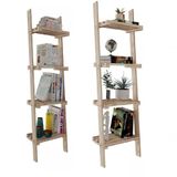 Kit 2 Estantes 132x50cm Objetos De Chão Simples Para Sala Promoção