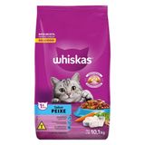 Ração Para Gato Whiskas Premium Peixe Com Delicrocs 10,1kg