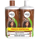 Shampoo + Condicionador Salon Line Sos Coco Tratamento Profundo 1l