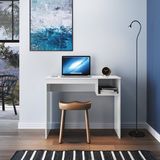 Escrivaninha 1 Nicho 91cm Office Noronha Genialflex Branco