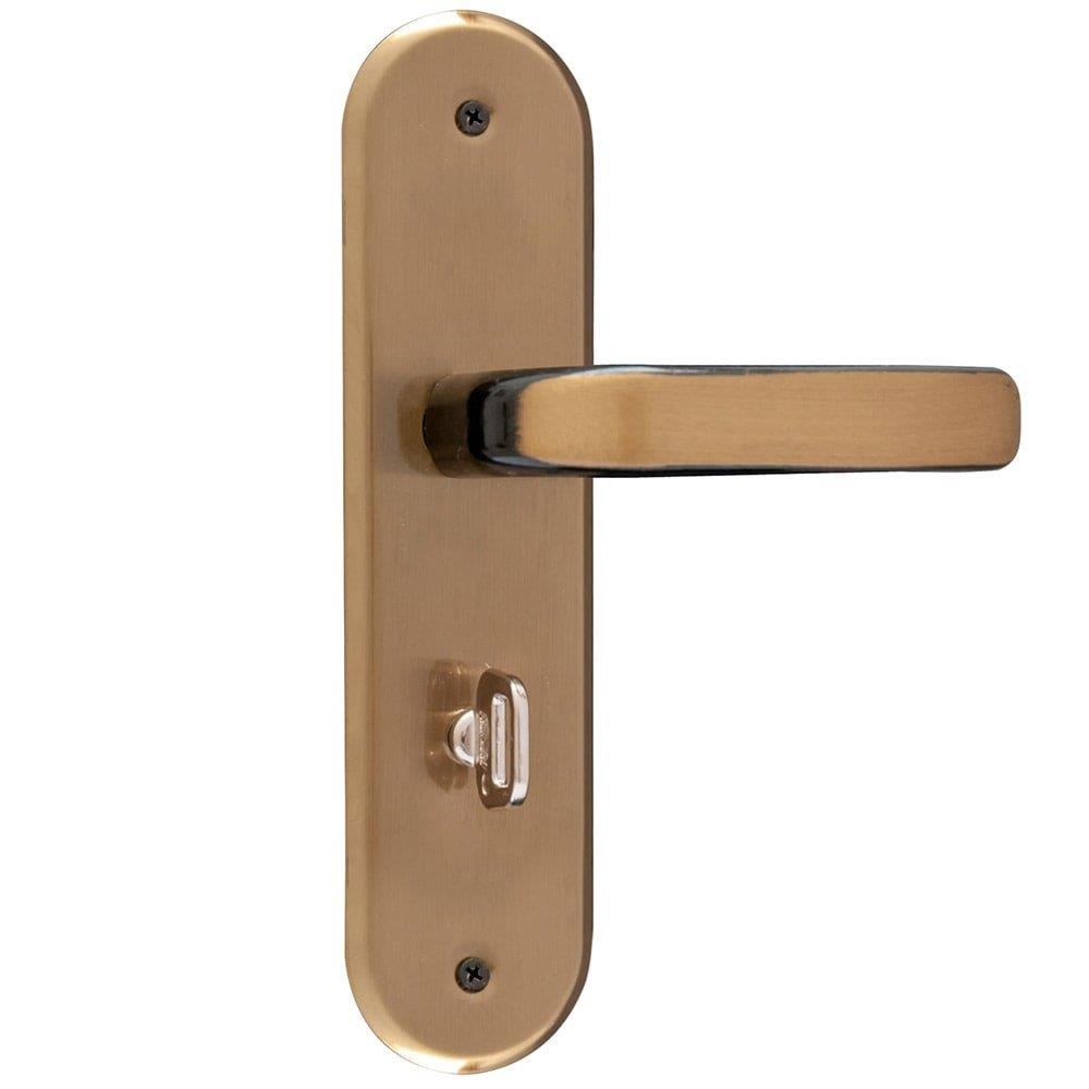 Fechadura Mgm Wc 40 Stilo Alavanca Bronze Latonado