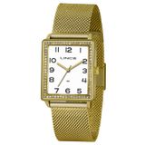 Relógio Feminino Lince Analógico Lqg4665L B2Kx Dourado