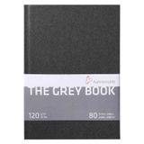 Caderno The Grey Book Hahnemuhle 120G/M2 A5 40 Folhas