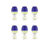 Desodorante Roll-on Dove 50ml Fem  - Kit C/6un