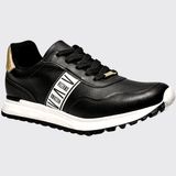 Tenis Feminino Casual Urban Recortes Vizzano 1429.103.18533 - Preto/dourado - 35