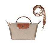 Bolsa Tiracolo Domat Chic Bolsa Leve Para Mulheres Cáqui