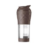 Cafeteira Portátil Manual 350ml - Pressca Marrom