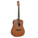 Violão Half Cutway Black Sd201hcr Mahogany Satin