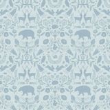 Papel De Parede Minime Infantil Azul 17143