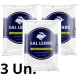 Sal Refinado Lebre Sem Glúten 1 Kg Kit Com 3 Un.