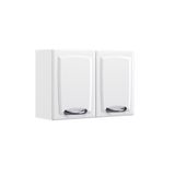 Armário Aéreo De Cozinha 80cm Branco 2 Portas New Premium