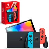 Nintendo Switch OLED 64GB Neon - Novo