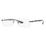 Armação Oculos Grau Ray Ban Rb8724 1128 56Mm Liteforce Preto