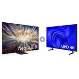 Samsung Ai Big Tv 85&quot; Neo Qled 8k 85qn800d 2024 + Smart Tv 43&quot; Uhd 4k 43du7700 2024 Combo