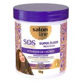 Ativador De Cachos Salon Line S.O.S Nutritivo 1Kg