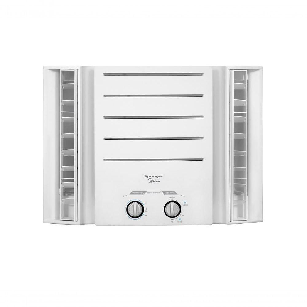 Ar Condicionado De Janela Midea 7.500 Btu-h Frio Monofásico Mecânico Branco Qck075bb - 220v