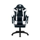 Cadeira Gamer Fox Racer Zerda Com Apoio De Pés Branca - W20