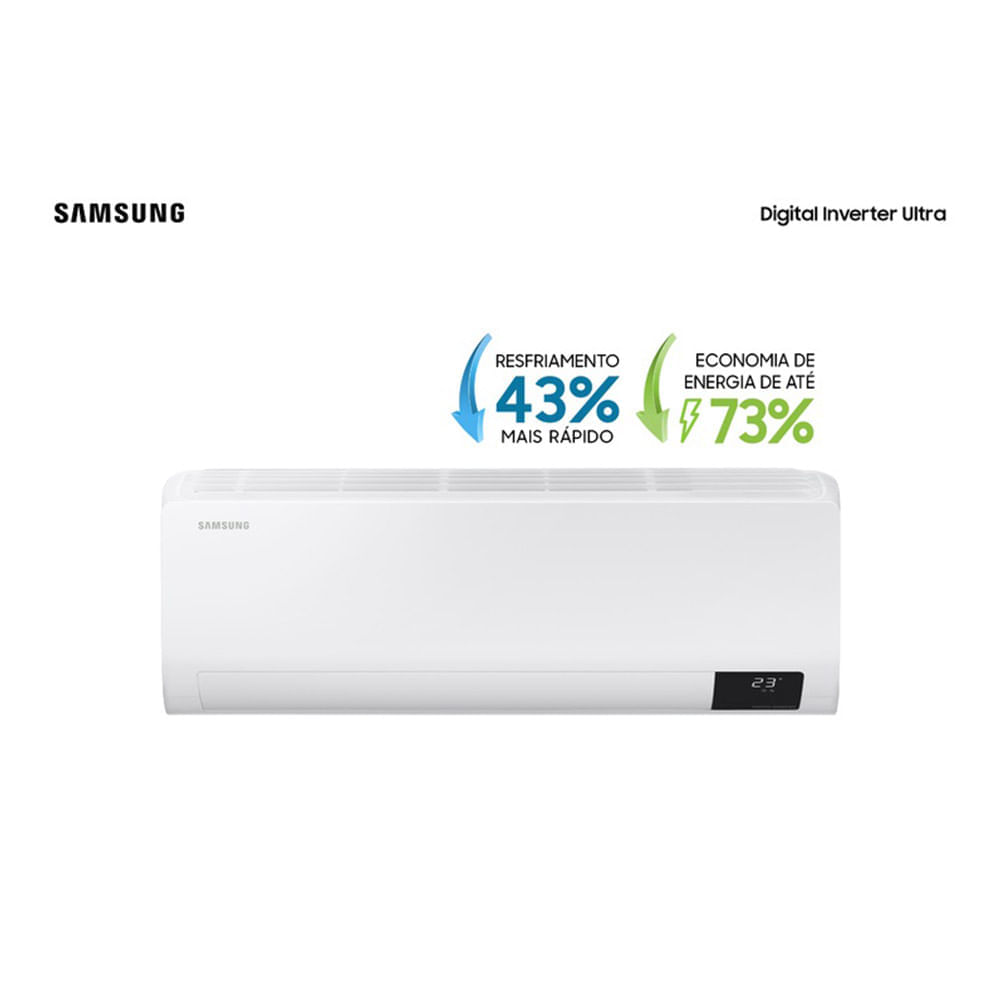 Ar Condicionado Split Samsung Digital Inverter Ultra 12000 Btu/h Frio Ar12bvhzcwknaz - 220 Volts