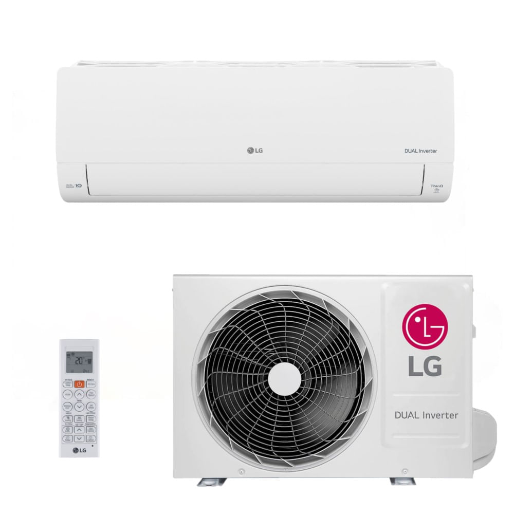 Ar-condicionado Split Hw Lg Dual Inverter Voice 18.000 Btus R-32 Só Frio 220v