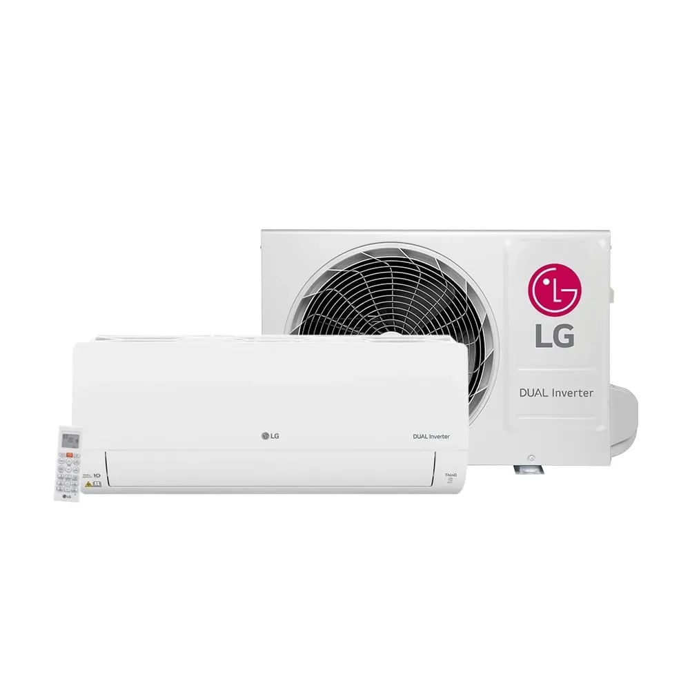 Ar Condicionado Split Hi Wall R32 Lg Dual Inverter Voice +ai 18000 Btu/h Frio S3-q18kl31b – 220 Volts