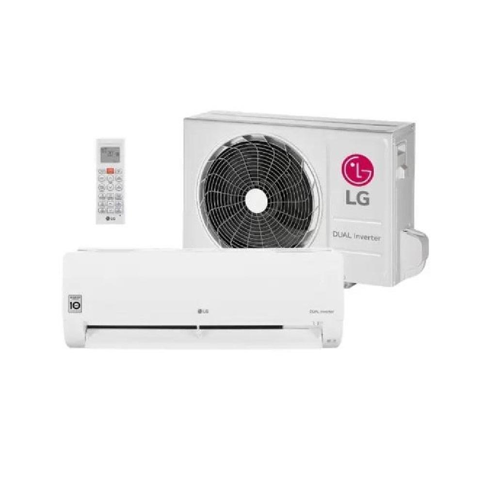 Ar-condicionado Lg Dual Inverter Compact 9.000 Btus Frio Branco S3-q09aaqal - 220v