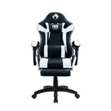 Cadeira Gamer Fox Racer Zerda com Apoio de Pés Branca W20