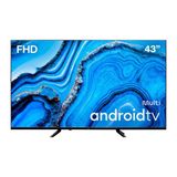 Tv Tl066m 43 Polegadas Android Smart Fhd Multilaser Preto Bivolt