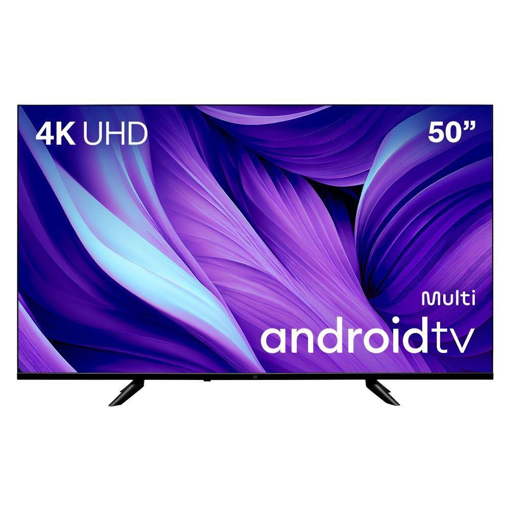 Tv Tl067m 4k 50 Polegadas Smart Multilaser Preto Bivolt