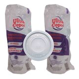 Tampa Para Copo Descartável 250ml 300ml 330ml S/furo C/100