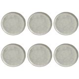 Conjunto De Pratos Rasos 06 Peças Bio Pistache Porto Brasil